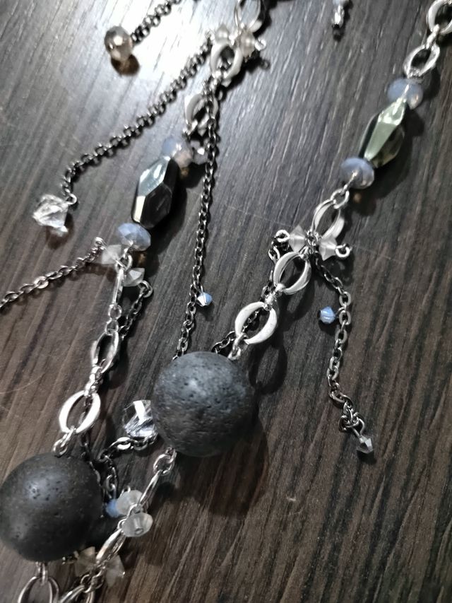 Collana Swarovsky, cristallo di rocca