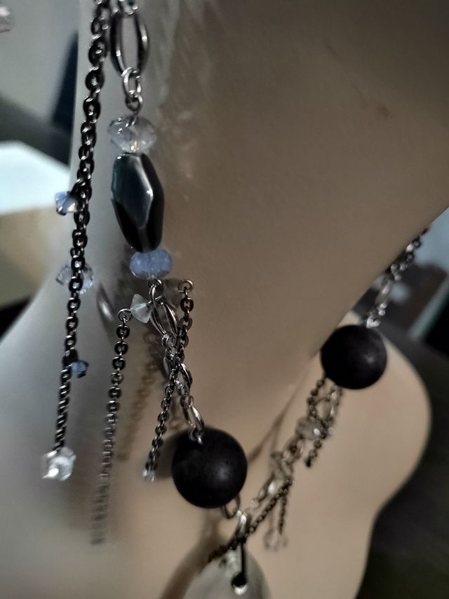 Collana Swarovsky, cristallo di rocca