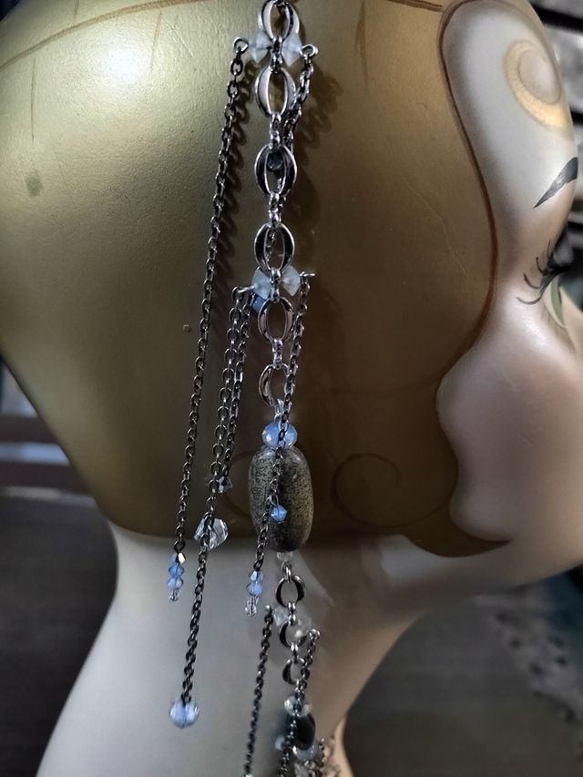 Collana Swarovsky, cristallo di rocca