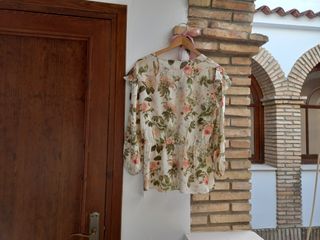 Blusa flores volantes🧡 Ruffle flower blouse🧡