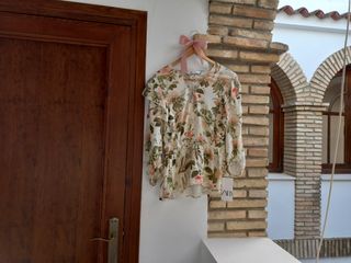 Blusa flores volantes🧡 Ruffle flower blouse🧡