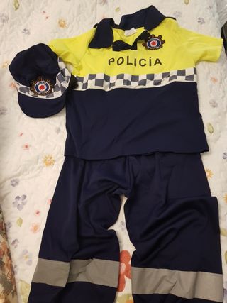 Disfraz de policia