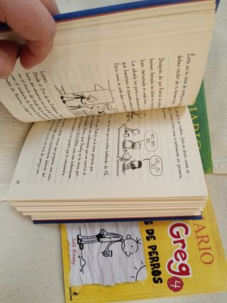 Diario de Greg dos,tres y cuatro