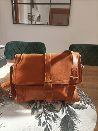 Bolso Massimo Dutti piel 
