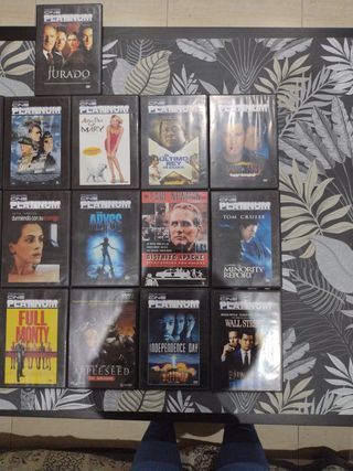 Pack 19 películas en DVD.