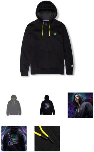 Sudadera con capucha Twitch Ultra Volts con cremal