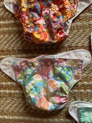 8 x ALVA BABY Pañales Reutilizables LOT