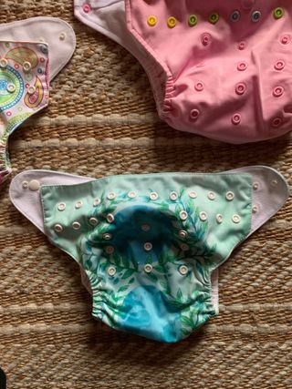 8 x ALVA BABY Pañales Reutilizables LOT