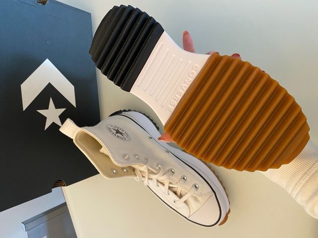 Converse RUN STAR HIKE blancas talla 38.5