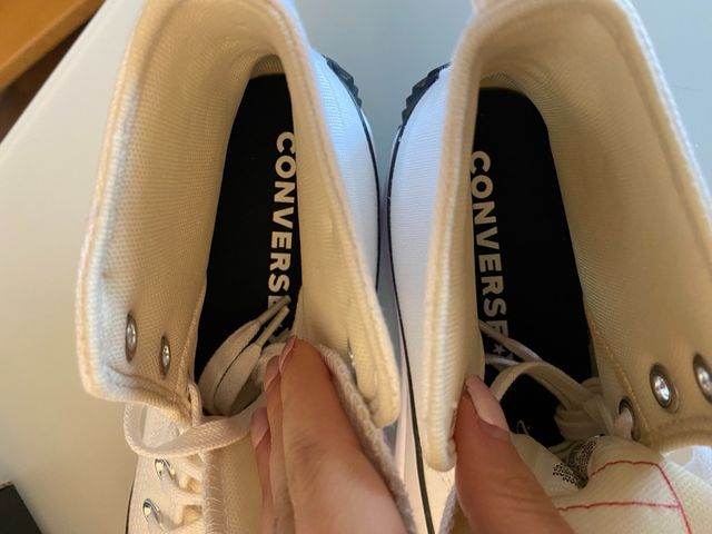 Converse RUN STAR HIKE blancas talla 38.5