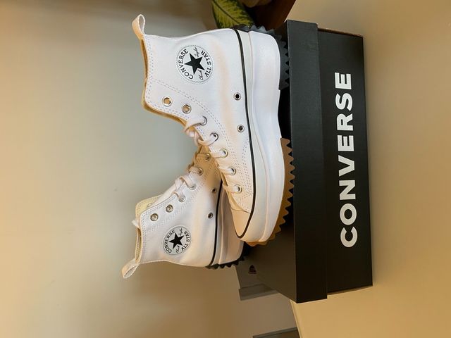 Converse RUN STAR HIKE blancas talla 38.5