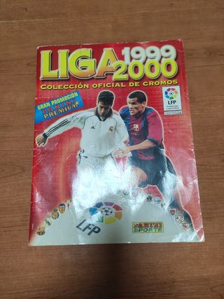 Álbum Liga 99-00 incompleto