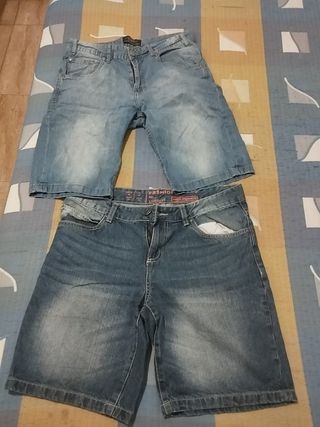 Pantalones vaqueros cortos M