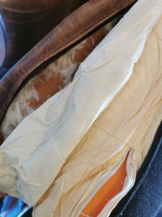 SILLÓN PIEL OREJERO VINTAGE