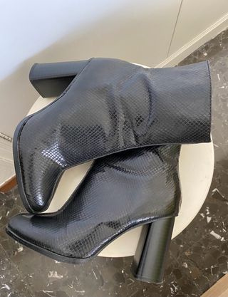 botas tacon mango