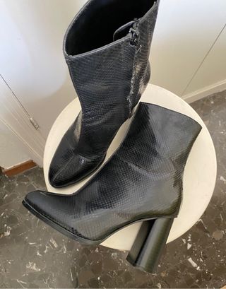 botas tacon mango