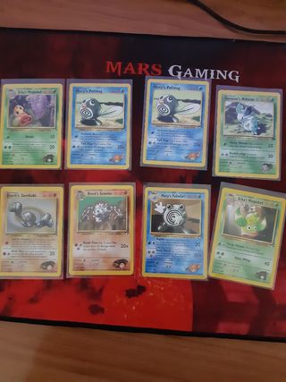 Cartas Pokemon Gym Heroes y Challenge