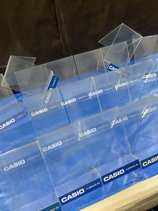 ¡¡¡ 20 !!! EXPOSITORES / PEANAS "PRODUCTOS CASIO"