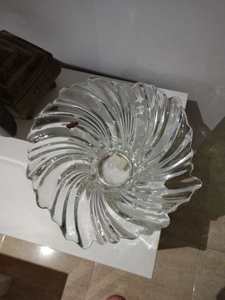 centro cristal base de plata