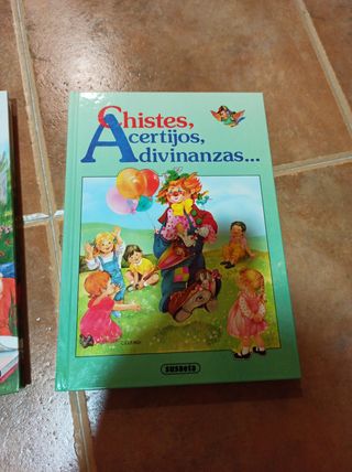 Libros adivinanzas Susaeta años 80
