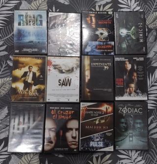 Cine suspense/terror DVD.