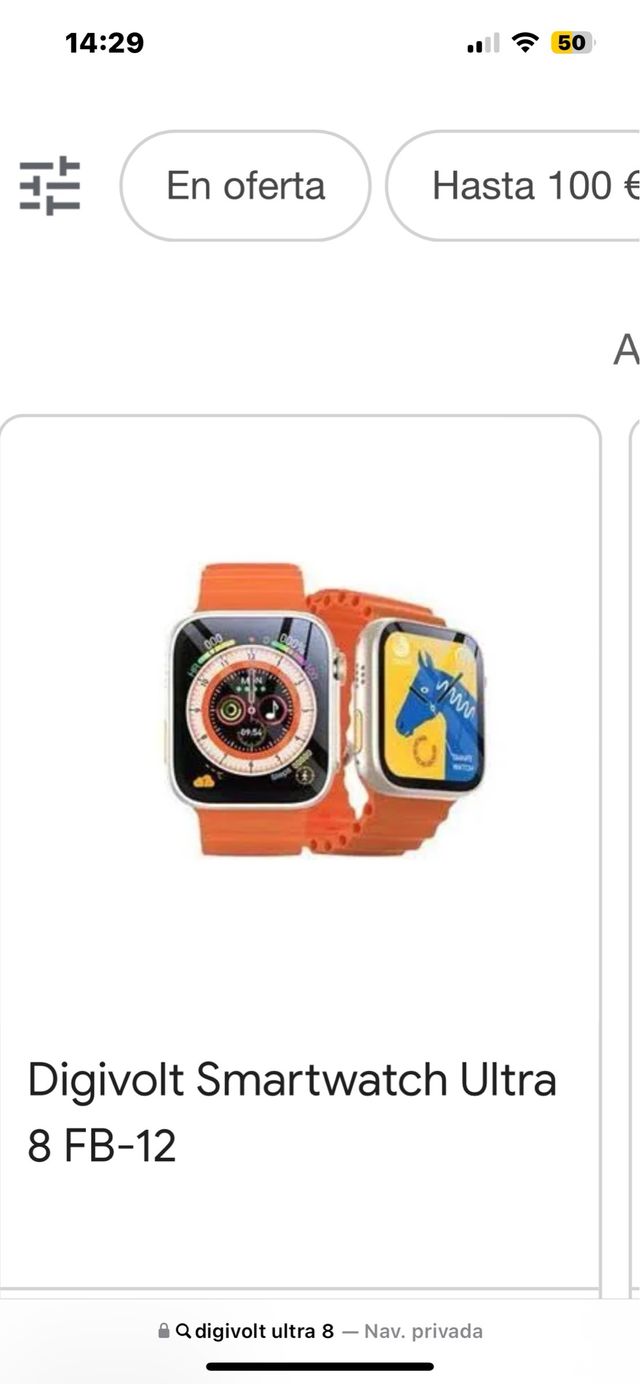 RELOJ INTELIGENTE WATCH DIGIVOLT