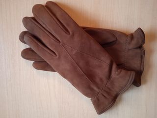 Guantes de ante de mujer 