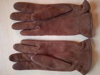 Guantes de ante de mujer 