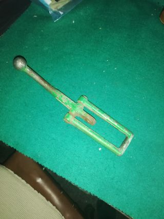cierre de remolque antiguo