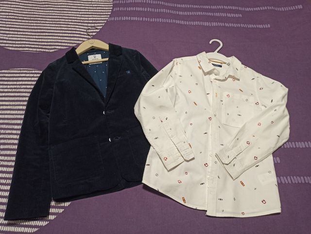 Chaqueta terciopelo fantasía chico