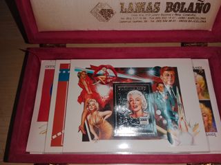 MONEDAS Y SELLOS MARILIN MONROE