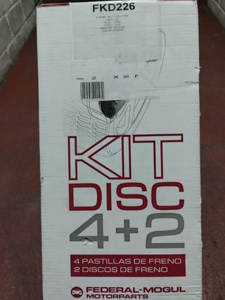 Pastillas de freno + discos