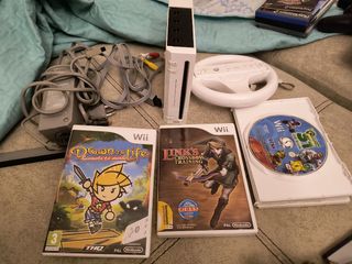 ⚠️Nintendo wii + mando y volante ⚠️