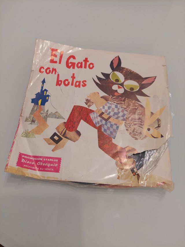 Disco cuento El gato con botas