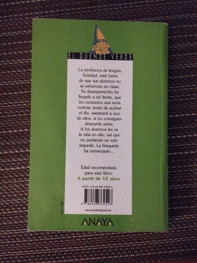 EL ASESINATO DE LA PROFESORA DE LENGUA