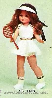 Set da tennis Nancy Famosa anni '70