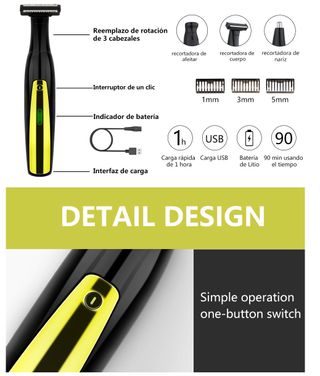 Recortador de Barba OneBlade Afeitadora · Nueva