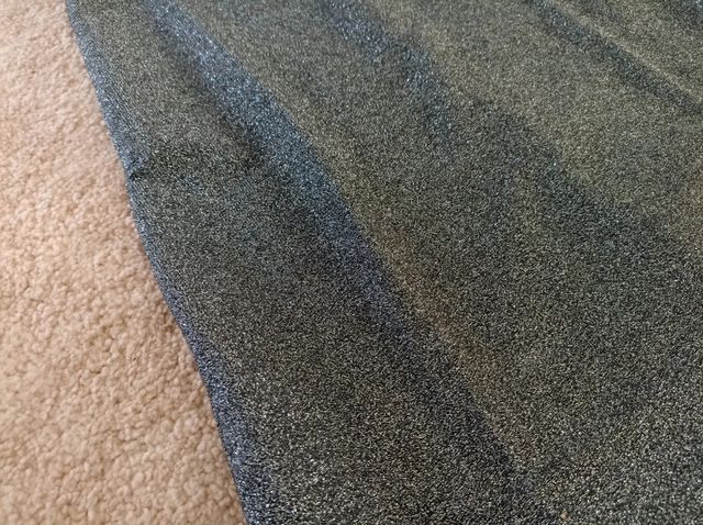 Vestido azul purpurina 