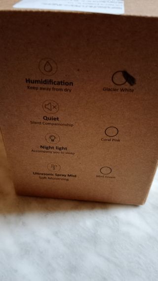 Humidificador de escritorio.