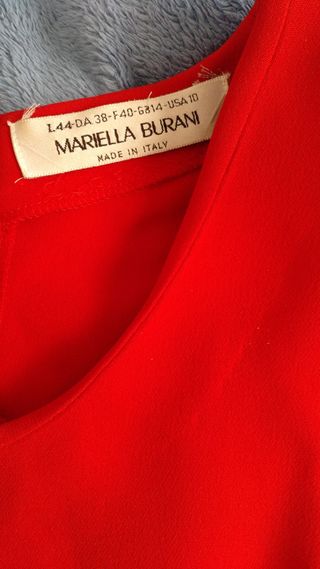 joya vintage italiano "Mariella burani" vestido