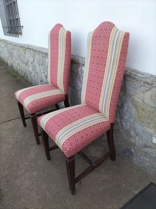 silla con respaldo alto, buen estado, 55e unidad
