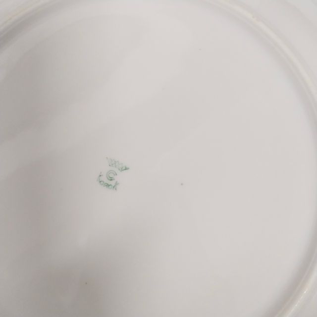 Plato porcelana antiguo