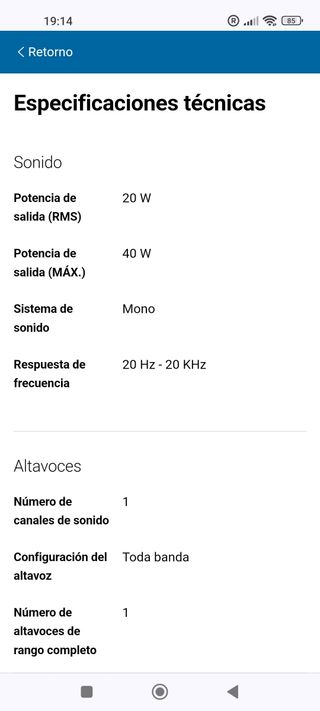 Altavoz portátil Philips