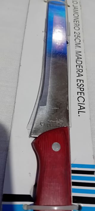 Cuchillo jamonero de acero