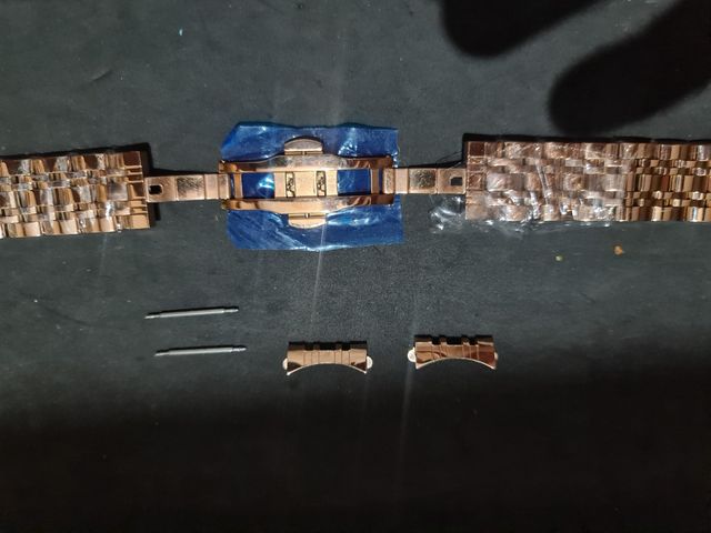 CORREA METAL 20MM RECTA Y CURVA NUEVO