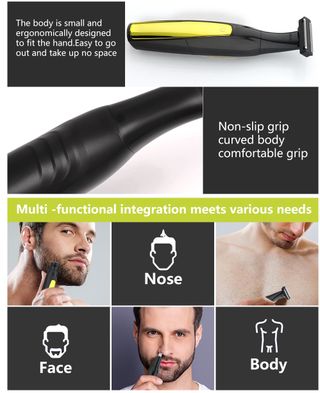 Recortador de Barba OneBlade Recargable · Nuevo