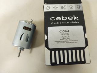 Motor 6-12V dc 47W C-6044 Cenek
