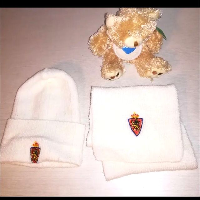 Real Zaragoza Gorro + bufanda bebe