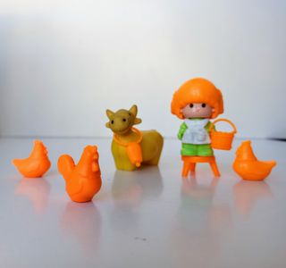 PINYPON 2225 FARMER 1984 MUCCA E GALLINE