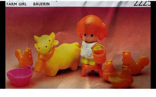 PINYPON 2225 FARMER 1984 MUCCA E GALLINE